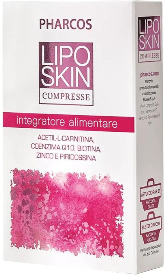 BIONATIVA SpA PHARCOS LIPOSKIN 30 COMPRESSE