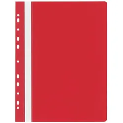 Schnellhefter Multiloch, A4, rot DONAU 1704001-04
