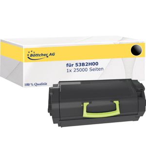 kompatibel für Lexmark 53B2H00 25000 Seiten schwarz