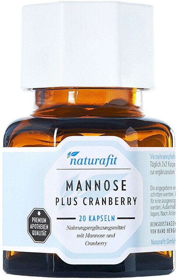 Naturafit Mannose plus Cranberry Kapseln
