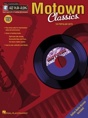 Hal Leonard Jazz Play-Along Motown Classic