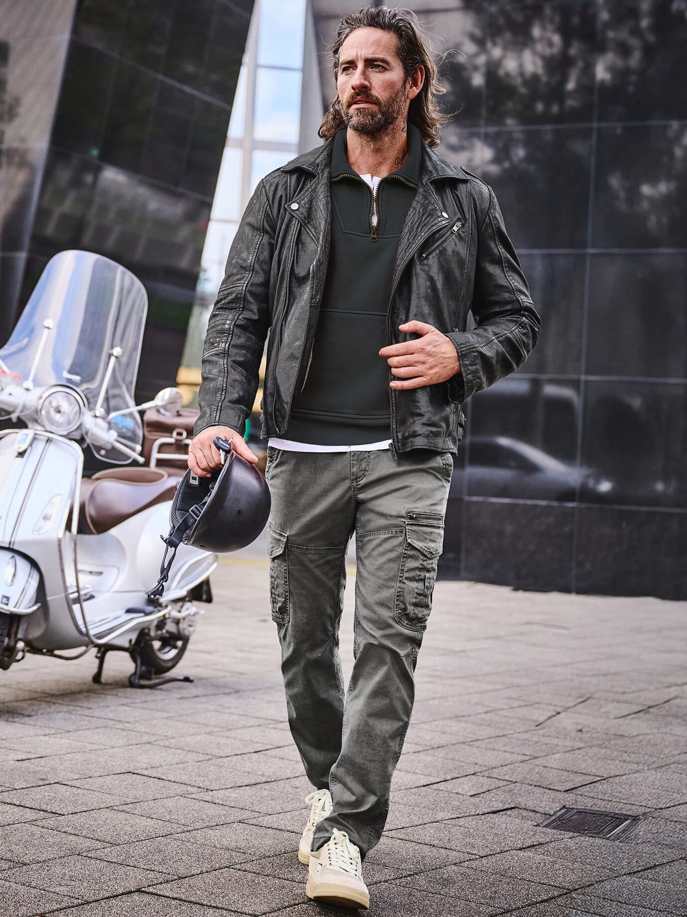 Mey & Edlich Cool-Fade-Cargo Grau 30/32