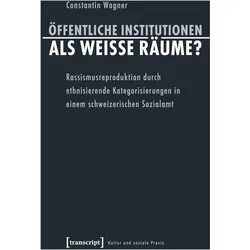 Öffentliche Institutionen als weisse Räume?, Fachbücher von Constantin Wagner