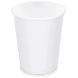 Pappbecher (FSC Mix/PE) weiß Ø80mm 260ml `0,2L/8oz/M` [50 St.]