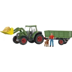 Schleich Farm World        42608 Traktor mit Anhänger