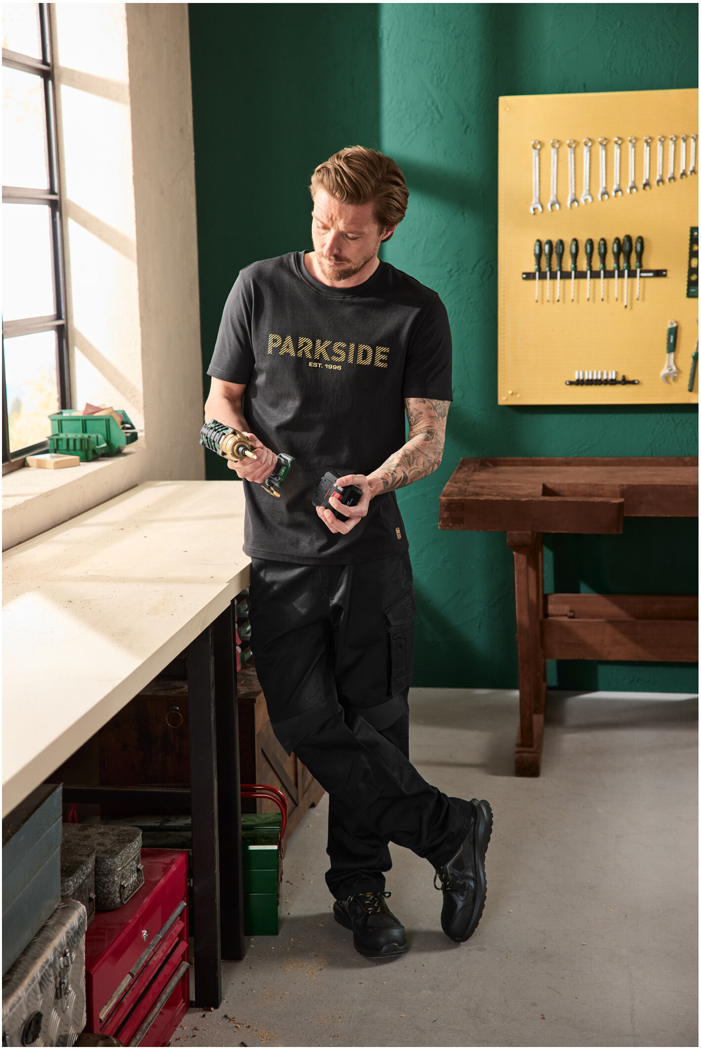PARKSIDE PERFORMANCE® Herren Arbeitsbundhose »Limited Edition«, mit CORDURA® Knieverstärkung