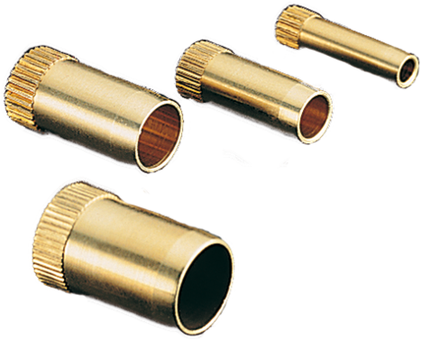 Oventrop Stützhülse 15mm Nr. 1029654 für weiche Rohre 15 mm, Messing