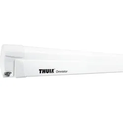 Thule Omnistor 8000 Wandmarkise Gehäusefarbe Weiß Tuchfarbe Mystic Grey 4,5 Meter
