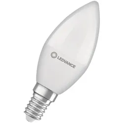 Ledvance E14 LED Kerzenlampe Classic matt 2,8W wie 25W 2700K warmweißes Licht hohe Farbwiedergabe CRI97