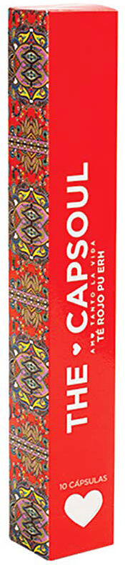 The Capsoul Red Tea Pu Erh 10 nespresso compatible capsules