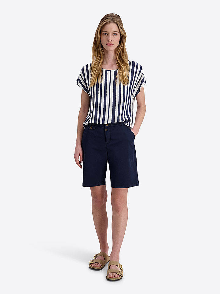 Timezone Shorts "Rosalia" in Dunkelblau - W28