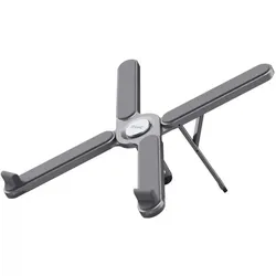 Trust Macy Foldable Metal Laptop Stand, Notebook Ständer, Silber, Grau