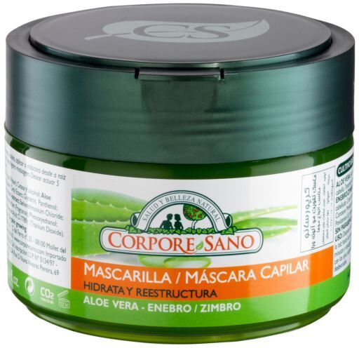 Corpore Sano Hair Mask with Aloe Vera and Juniper 250 ml