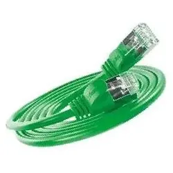 2x Wirewin Slim Patchkabel: U/FTP, 7.0m, grün (U/FTP, CAT6a, 7 m), Netzwerkkabel