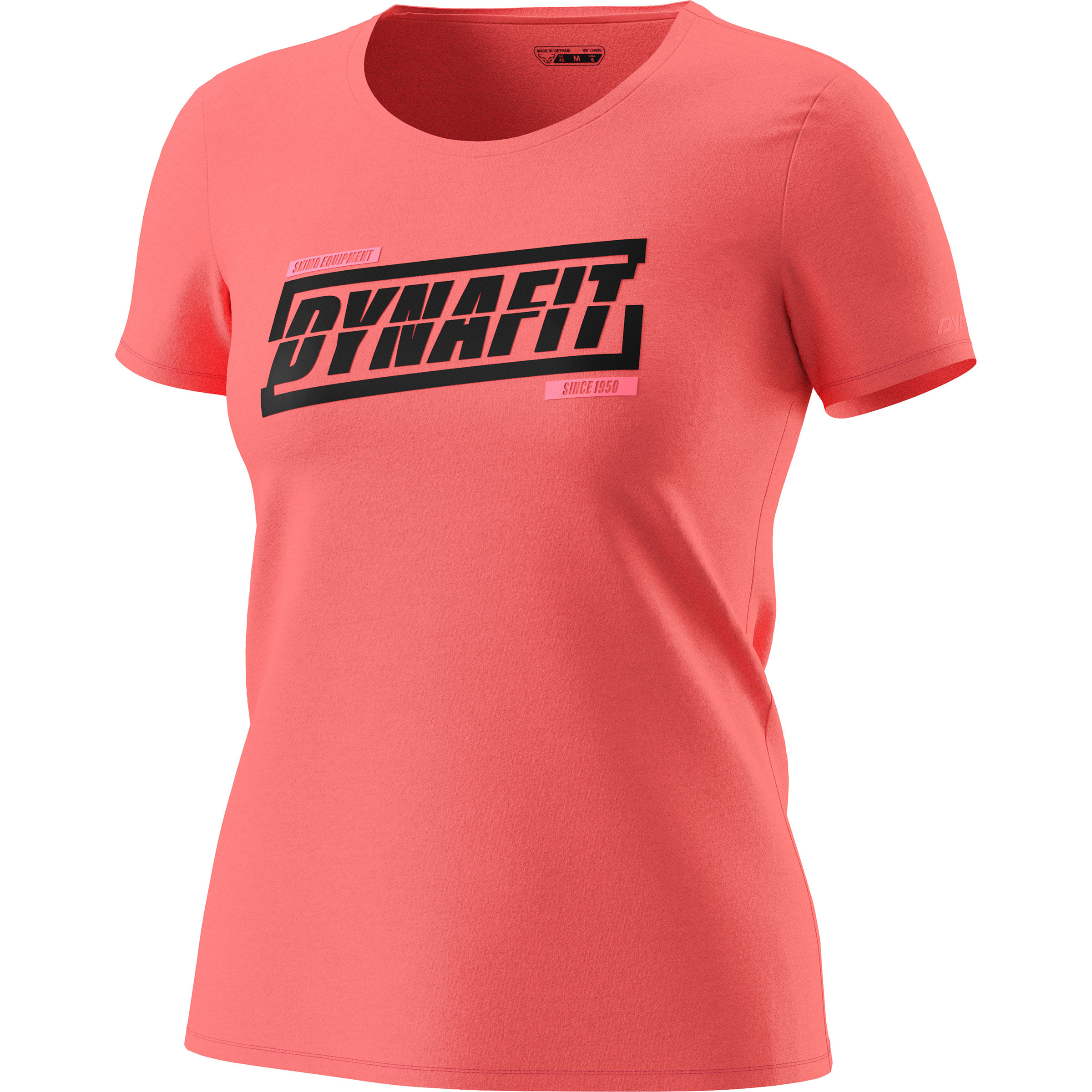 Dynafit Graphic CO Damen T-Shirts pink Größe XS Lifestyle Hautfreundlich