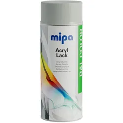 MIPA Acryllack RAL Color Farbspray 400ml RAL7035 - lichtgrau