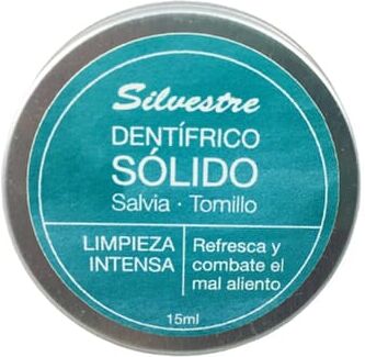 Silvestre Dentífrico Sólido Sálvia Tomilho 15ml