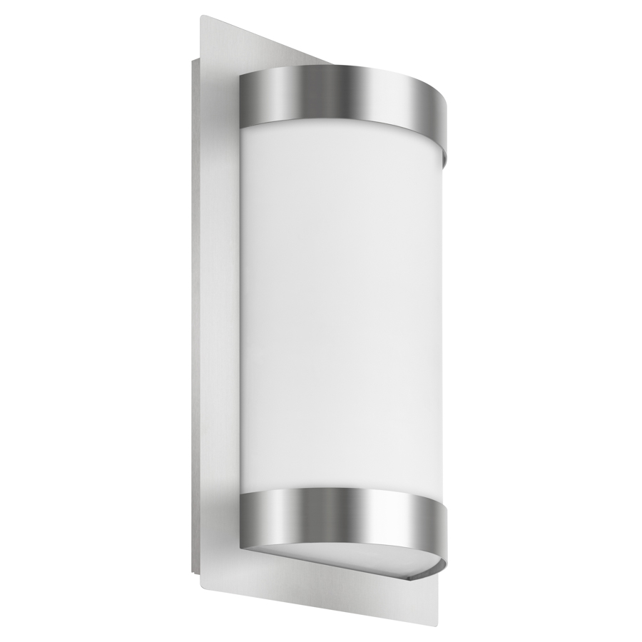 LCD LED-Wandleuchte 31x19,5cm Edelstahl 060LED 8033239494779