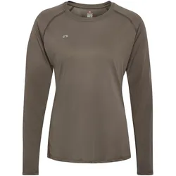 Newline, Damen, Sportshirt, Beat (S), Grau
