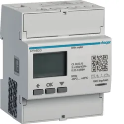Hager XVA630 3-Phasen Energiezähler z Messung des PV-Überschuss