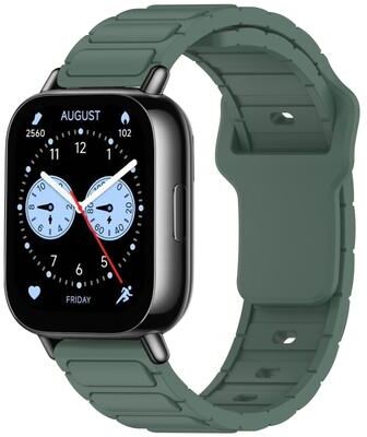 Everyday Crate Xiaomi Watch 22mm Silicone Watch Band Quick Release Adjustable Replacement Strap green