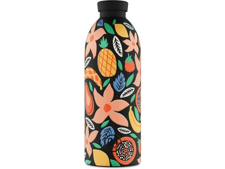 Thermosflasche 24 Bottles Tropical Noir H 23.5 cm 850 ml