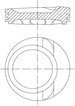 Mahle Kolben 030 68 02 Für Cupra