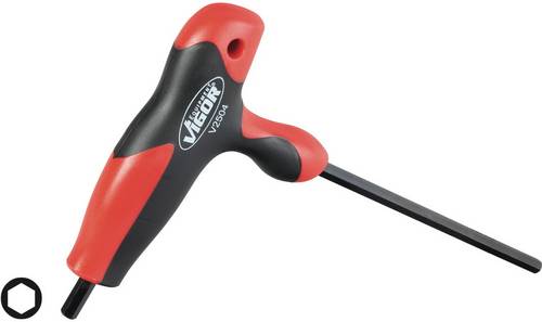 Vigor Werkstatt Innen-Sechskantschraubendreher Schlüsselweite (metrisch): 2.5mm Klingenlänge: 100mm