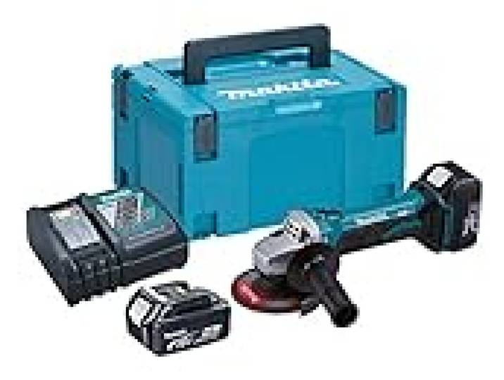 Meuleuse angulaire 18V LXT Ø115 mm (2x4,0 Ah) en MAKPAC - MAKITA DGA452RMJ