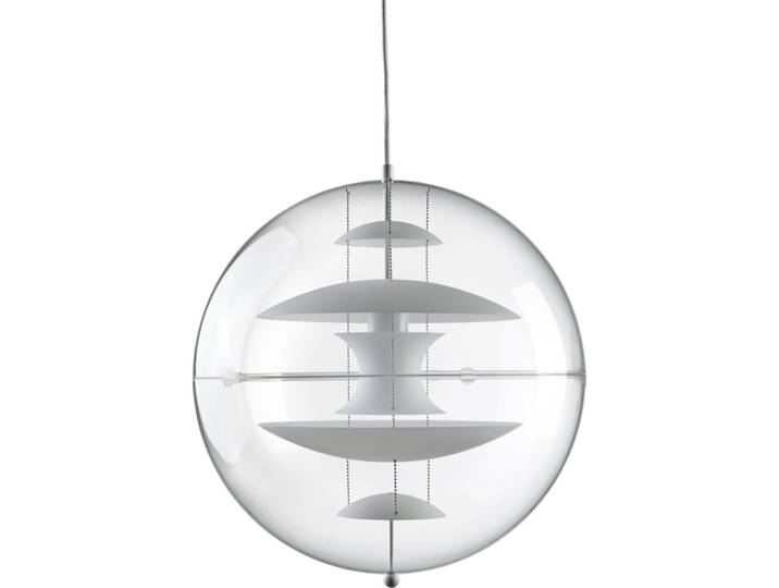 VP Globe 50 Suspension Verre - Verpan VP Globe Glass - Salon / séjour - Design - Plastique - À ampoule unique