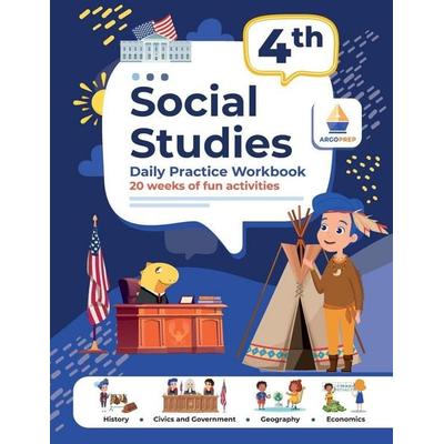 4th Grade Social Studies, Taschenbuch von Argoprep, Argo Brothers Inc, 978-1-962936-04-0