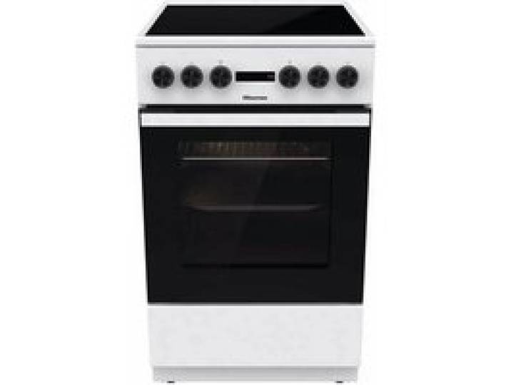 Hisense Cuisinière vitrocéramique 68l 4 feux - HEC5A11WG