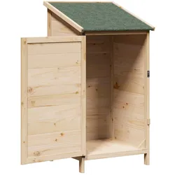 vidaXL, Gartenhaus + Gartenschrank, Garten Shed