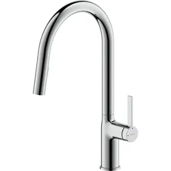 Bravat Torino Küchenarmatur 3521322 mit Auszugsbrause, chrom