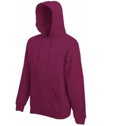 Kapuzen-Sweatshirt "F421N" Premium - XL - burgundy