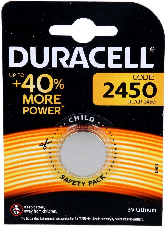 Batterien Lithium Cr Dl2450 Duracell 1stk