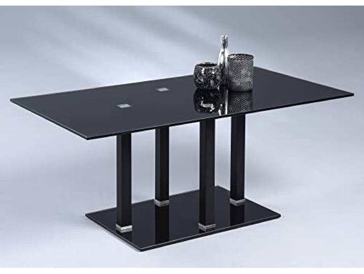 M2 Kollektion Couchtisch Nairobi in schwarz, B/H/T = 100x45x60cm