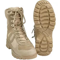 Mil-Tec Patrol One-Zip, Schuhe - Beige (Coyote) - 7 US