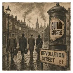 Sunny Bastards, Schallplatten, Revolution Street (Grey w/Red'n'Black Splatter LP)