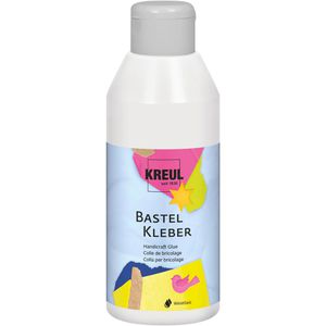 Kreul Alleskleber Hobby Line, Bastelkleber, 250ml, ohne Lösungsmittel, transparent