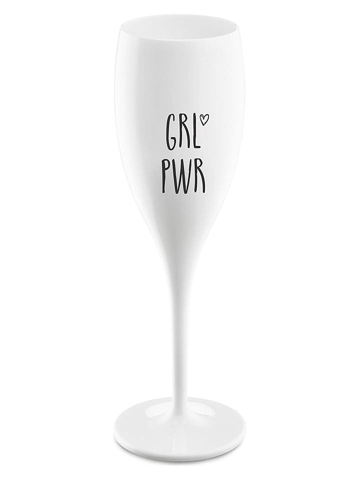 koziol Sektglas in Weiß - 100 ml - onesize