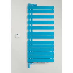 Zehnder Design-Heizkörper Roda Twist Spa Air elektrisch, 1837x115x550 mm, Farbe Light Jeans