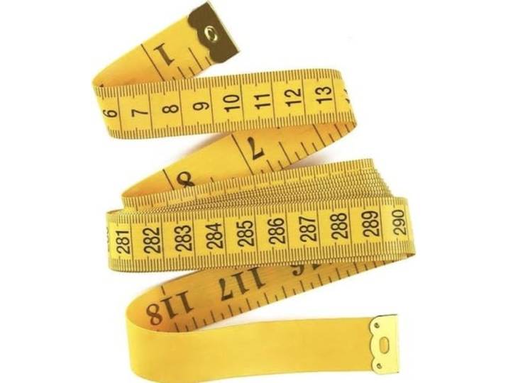 Knaak Meetlint - 3 M - Geel - Omtrekmeter - Lichaam - Rolmaat