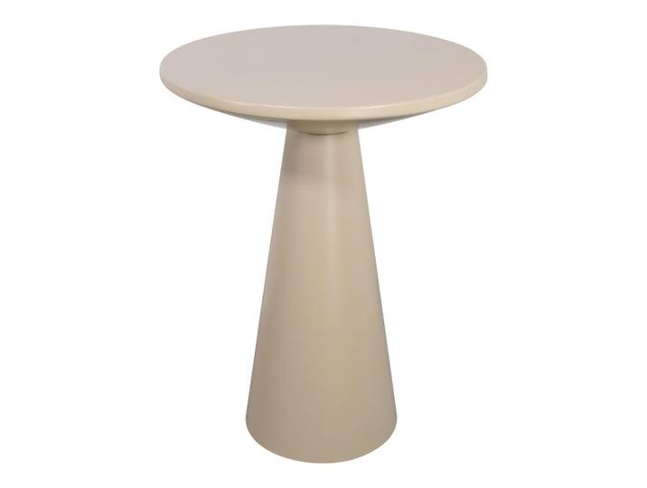 Loft42 Beistelltisch Ferry Beige, Metall, 44x60x44 cm, Wohnzimmer, Wohnzimmertische, Couchtische