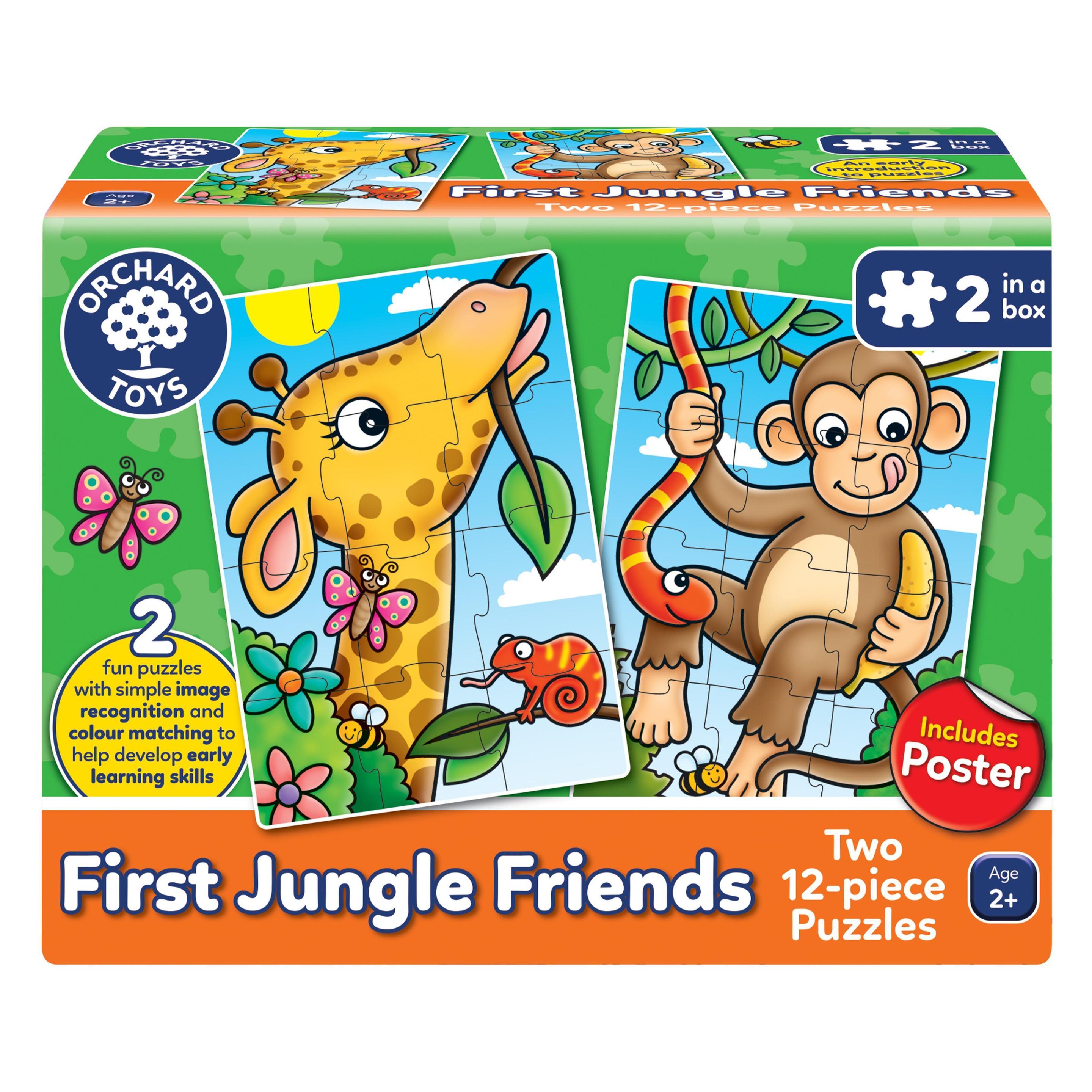Orchard First Jungle Friends (Englisch, Französisch) (600293)