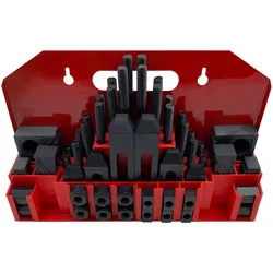 Spannpratzen-Set 58-teilig M12 / 14 mm im Wandhalter