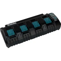 Makita DC18SF - Batterieladegerät - 4 x Batterien laden - 3 A - 4 Ausgabeanschlu...