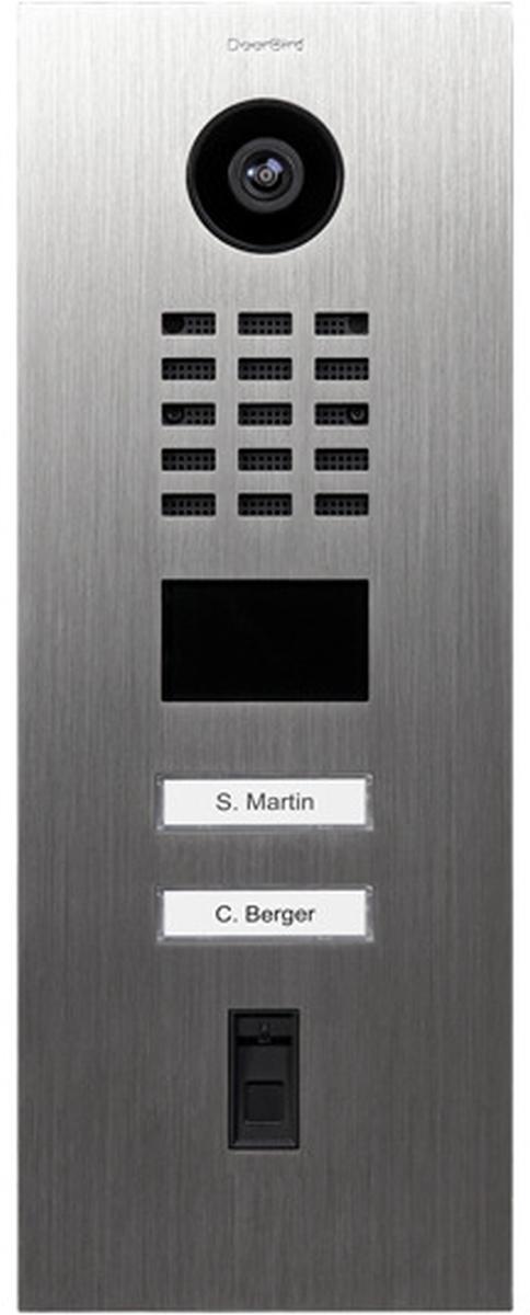 DoorBird D2102FV, 720p, 140°, 100°, 10 m, IR, Edelstahl