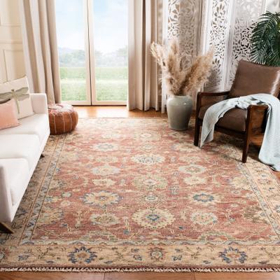 SAFAVIEH Handmade Samarkand Traditional Oriental Wool Rug