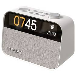 Pure Moment Radiowecker FM, DAB+ USB, DAB+, Bluetooth®, UKW Ambiente Licht Baumwollweiß 252449